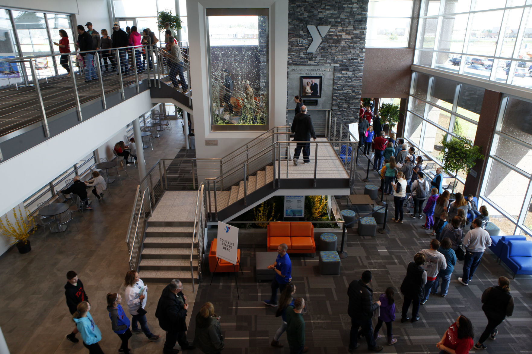 Tours at the Dean and Barbara White Southlake YMCA